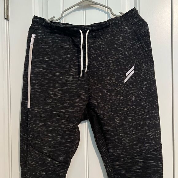 DOYOUEVEN Essential Slim Fit Sweatpants Men’s Flecked Joggers - Picture 6 of 10